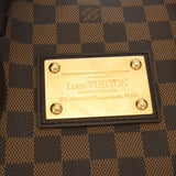 LOUIS VUITTON ルイヴィトン ダミエ ハムステッドMM ブラウン N51204 レディース ダミエキャンバス ハンドバッグ Aランク 中古 銀蔵
