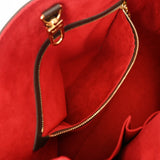 LOUIS VUITTON ルイヴィトン ダミエ ハムステッドMM ブラウン N51204 レディース ダミエキャンバス ハンドバッグ Aランク 中古 銀蔵