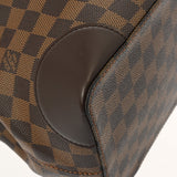 LOUIS VUITTON ルイヴィトン ダミエ ハムステッドMM ブラウン N51204 レディース ダミエキャンバス ハンドバッグ Aランク 中古 銀蔵