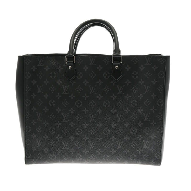 LOUIS VUITTON ルイヴィトン モノグラムエクリプス グランサック 黒/グレー M44733 メンズ モノグラムキャンバス トートバッグ Aランク 中古 銀蔵