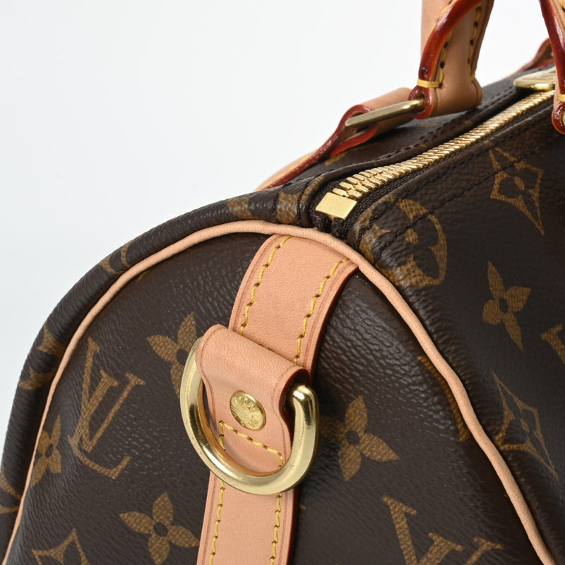 LOUIS VUITTON ルイヴィトン モノグラム スピーディ バンドリエール 25 ブラウン M46977 ユニセックス モノグラムキャンバス ハンドバッグ Aランク 中古 銀蔵