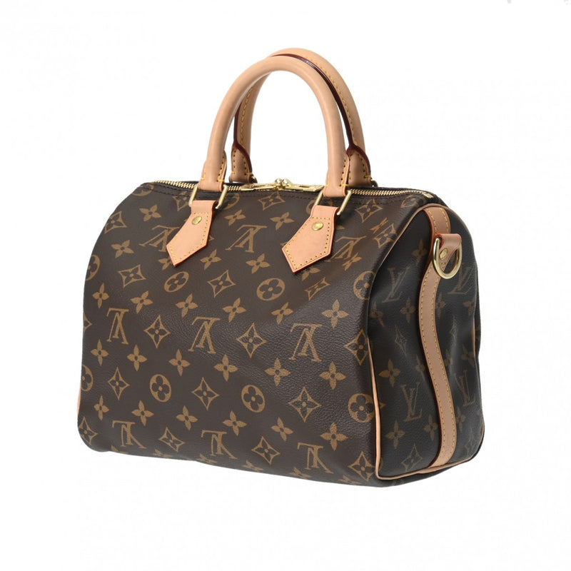 LOUIS VUITTON ルイヴィトン モノグラム スピーディ バンドリエール 25 ブラウン M46977 ユニセックス モノグラムキャンバス ハンドバッグ Aランク 中古 銀蔵