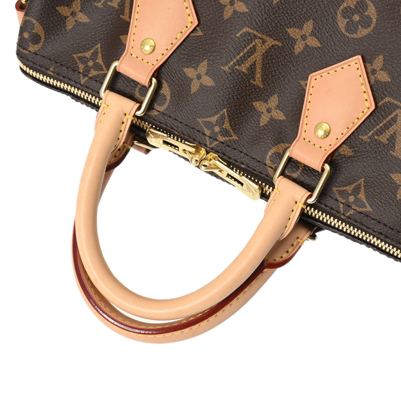 LOUIS VUITTON ルイヴィトン モノグラム スピーディ バンドリエール 25 ブラウン M46977 ユニセックス モノグラムキャンバス ハンドバッグ Aランク 中古 銀蔵