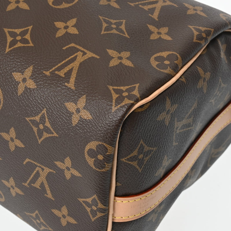 LOUIS VUITTON ルイヴィトン モノグラム スピーディ バンドリエール 25 ブラウン M46977 ユニセックス モノグラムキャンバス ハンドバッグ Aランク 中古 銀蔵