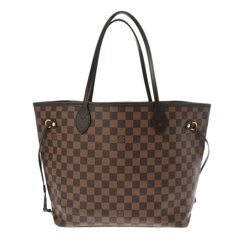 LOUIS VUITTON ルイヴィトン ダミエ ネヴァーフル MM ブラウン ローズバレリーヌ N41603 レディース ダミエキャンバス トートバッグ Aランク 中古 銀蔵