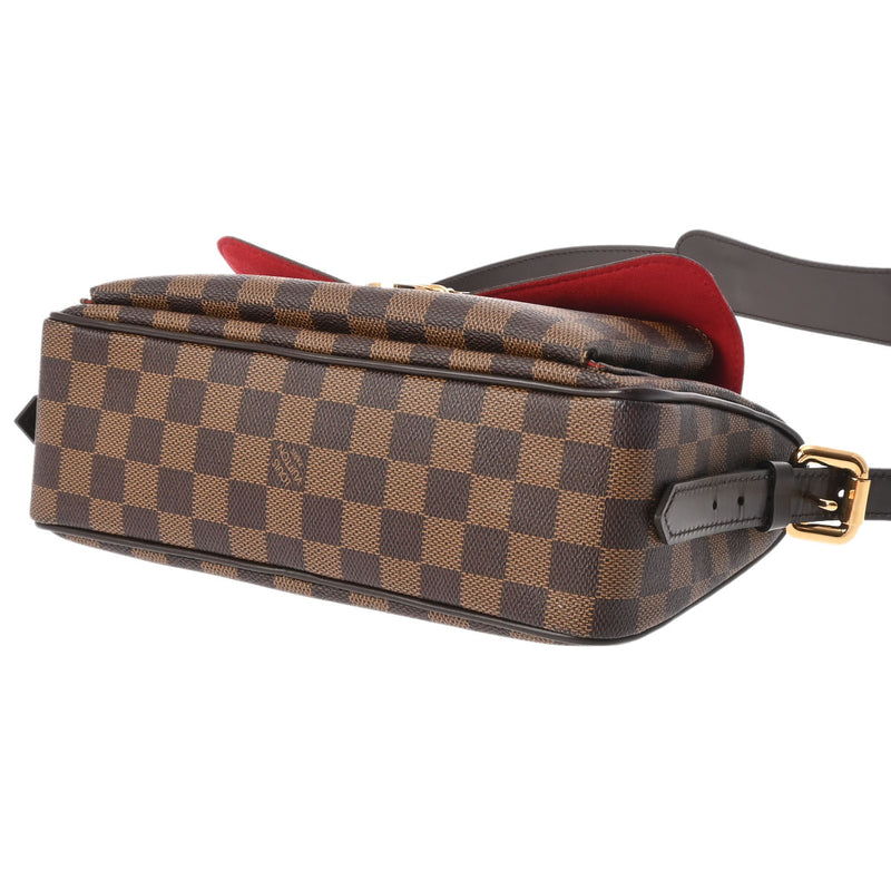 LOUIS VUITTON ルイヴィトン ダミエ ラヴェッロ GM ブラウン N60006 レディース ダミエキャンバス ショルダーバッグ Aランク 中古 銀蔵