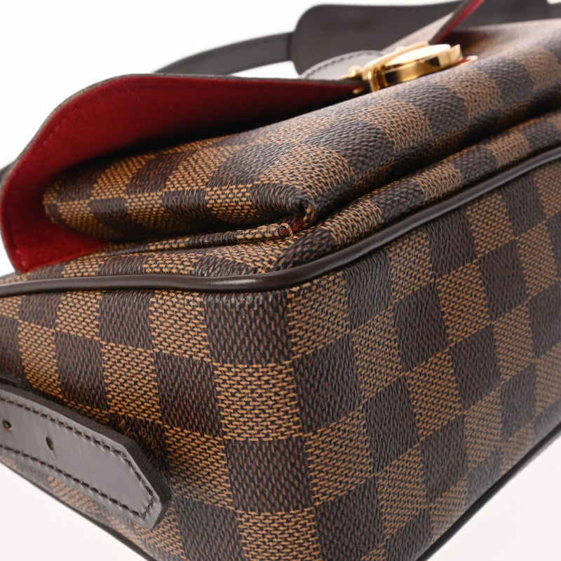 LOUIS VUITTON ルイヴィトン ダミエ ラヴェッロ GM ブラウン N60006 レディース ダミエキャンバス ショルダーバッグ Aランク 中古 銀蔵