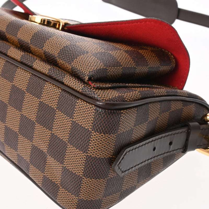 LOUIS VUITTON ルイヴィトン ダミエ ラヴェッロ GM ブラウン N60006 レディース ダミエキャンバス ショルダーバッグ Aランク 中古 銀蔵