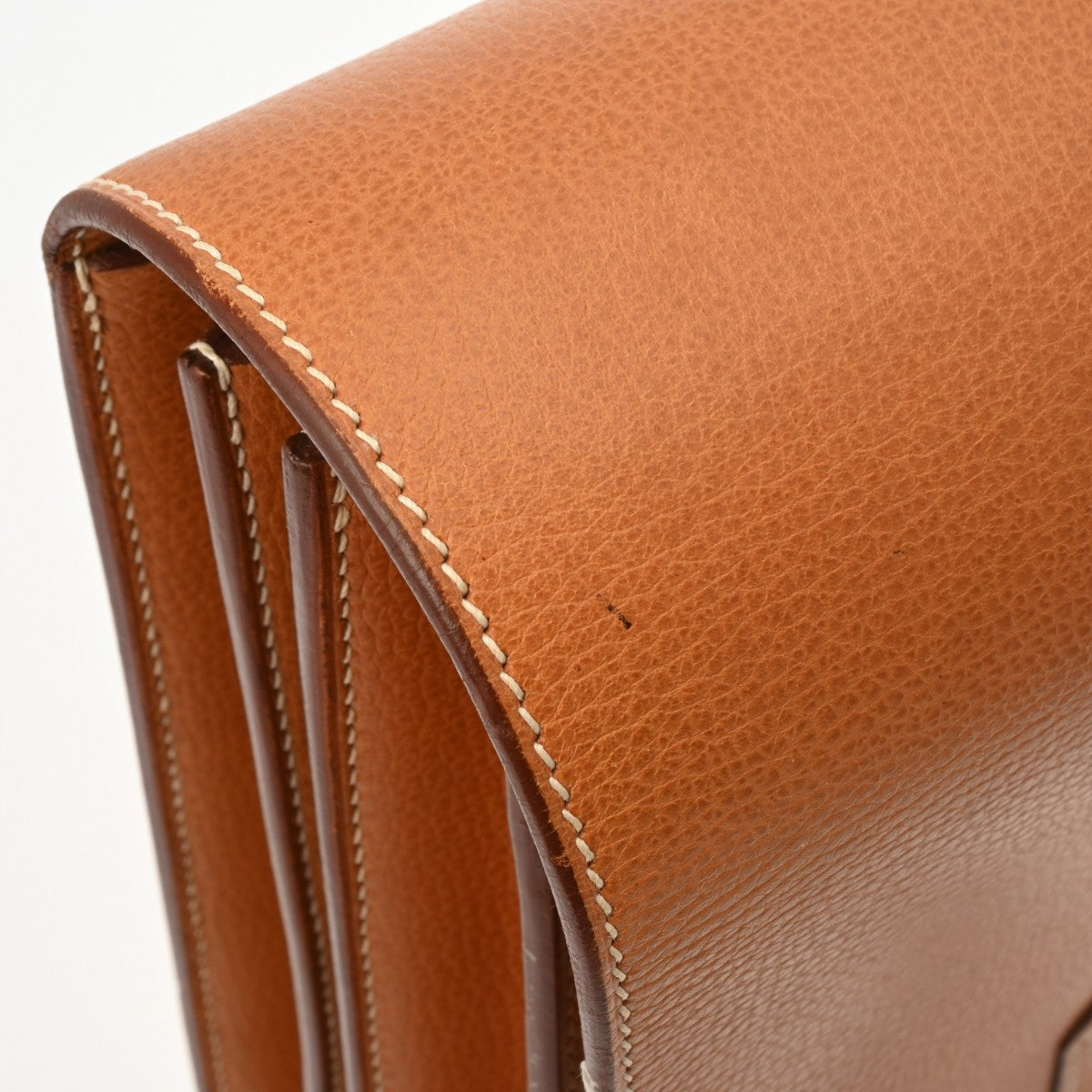エルメスサックアデペッシュ41 ブラウン □H刻印(2004年頃)刻印