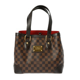 LOUIS VUITTON ルイヴィトン ダミエ ハムステッド PM ブラウン N51205 レディース ダミエキャンバス ハンドバッグ Aランク 中古 銀蔵