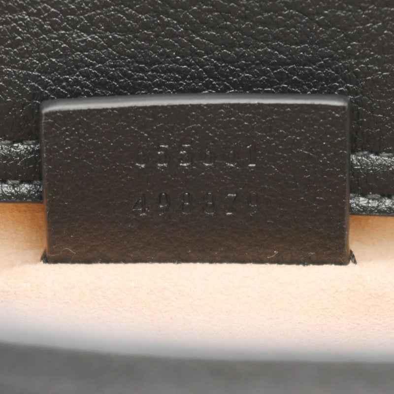 グッチ ダイアナ ミニトートバッグ ブラック/イエロー レディース