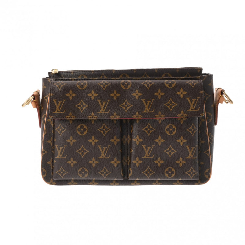 LOUIS VUITTON ルイヴィトン モノグラム ヴィバシテ GM セミショルダー ブラウン M51163 レディース モノグラムキャンバス ハンドバッグ Aランク 中古 銀蔵