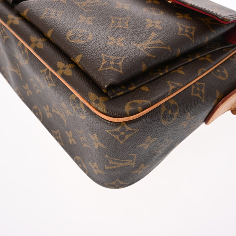 LOUIS VUITTON ルイヴィトン モノグラム ヴィバシテ GM セミショルダー ブラウン M51163 レディース モノグラムキャンバス ハンドバッグ Aランク 中古 銀蔵