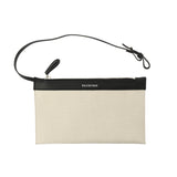 BALENCIAGA バレンシアガ ネイビーカバス M ホワイト/ブラック 339936 レディース キャンバス レザー ハンドバッグ Aランク 中古 銀蔵