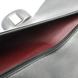 CHANEL シャネル マトラッセ チェーンショルダー Wフラップ 30cm 黒 A58600 レディース ラムスキン ショルダーバッグ Aランク 中古 銀蔵