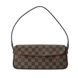 LOUIS VUITTON ルイヴィトン ダミエ レコレータ セミショルダー ブラウン N51299 レディース ダミエキャンバス ハンドバッグ Aランク 中古 銀蔵