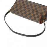 LOUIS VUITTON ルイヴィトン ダミエ レコレータ セミショルダー ブラウン N51299 レディース ダミエキャンバス ハンドバッグ Aランク 中古 銀蔵