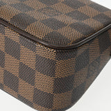 LOUIS VUITTON ルイヴィトン ダミエ レコレータ セミショルダー ブラウン N51299 レディース ダミエキャンバス ハンドバッグ Aランク 中古 銀蔵