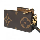 LOUIS VUITTON ルイヴィトン モノグラムリバース ジャイアント ポシェットトリオ ブラウン/ベージュ M68756 レディース モノグラムキャンバス ポーチ 新同 中古 銀蔵