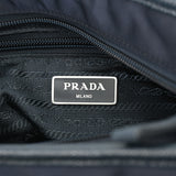 PRADA プラダ ネイビー シルバー金具 2VH797 レディース ナイロン ショルダーバッグ Aランク 中古 銀蔵