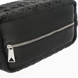 BOTTEGAVENETA ボッテガヴェネタ イントレチャート ウェピング ブラック 657952 レディース キャンバス ショルダーバッグ Aランク 中古 銀蔵