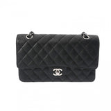CHANEL シャネル マトラッセ チェーンショルダー 25cm 黒 A01112 レディース キャビアスキン ショルダーバッグ Aランク 中古 銀蔵
