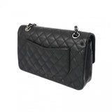 CHANEL シャネル マトラッセ チェーンショルダー 25cm 黒 A01112 レディース キャビアスキン ショルダーバッグ Aランク 中古 銀蔵