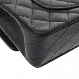 CHANEL シャネル マトラッセ チェーンショルダー 25cm 黒 A01112 レディース キャビアスキン ショルダーバッグ Aランク 中古 銀蔵