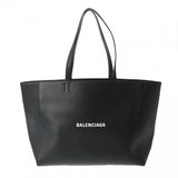 BALENCIAGA バレンシアガ エブリデイ EAST-WEST 黒 618284 レディース カーフ トートバッグ 新同 中古 銀蔵