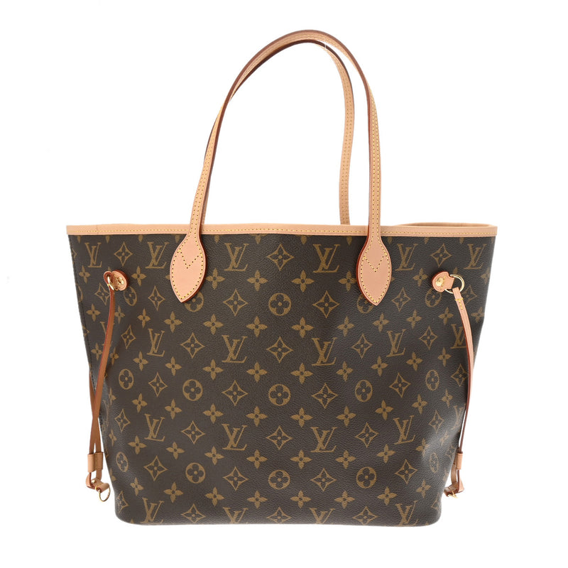 LOUIS VUITTON ルイヴィトン モノグラム ネヴァーフルMM ベージュ M40995 レディース モノグラムキャンバス トートバッグ Aランク 中古 銀蔵