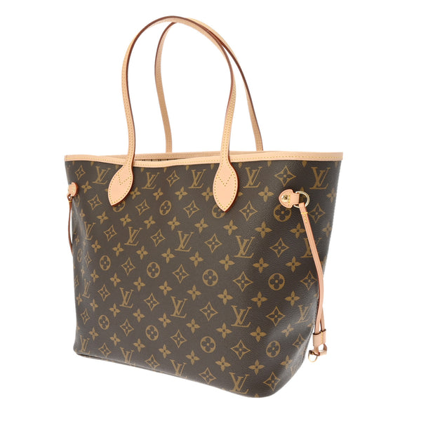 LOUIS VUITTON ルイヴィトン モノグラム ネヴァーフルMM ベージュ M40995 レディース モノグラムキャンバス トートバッグ Aランク 中古 銀蔵