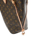 LOUIS VUITTON ルイヴィトン モノグラム ネヴァーフルMM ベージュ M40995 レディース モノグラムキャンバス トートバッグ Aランク 中古 銀蔵