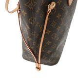 LOUIS VUITTON ルイヴィトン モノグラム ネヴァーフルMM ベージュ M40995 レディース モノグラムキャンバス トートバッグ Aランク 中古 銀蔵