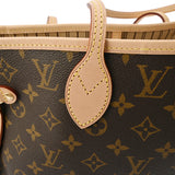 LOUIS VUITTON ルイヴィトン モノグラム ネヴァーフルMM ベージュ M40995 レディース モノグラムキャンバス トートバッグ Aランク 中古 銀蔵