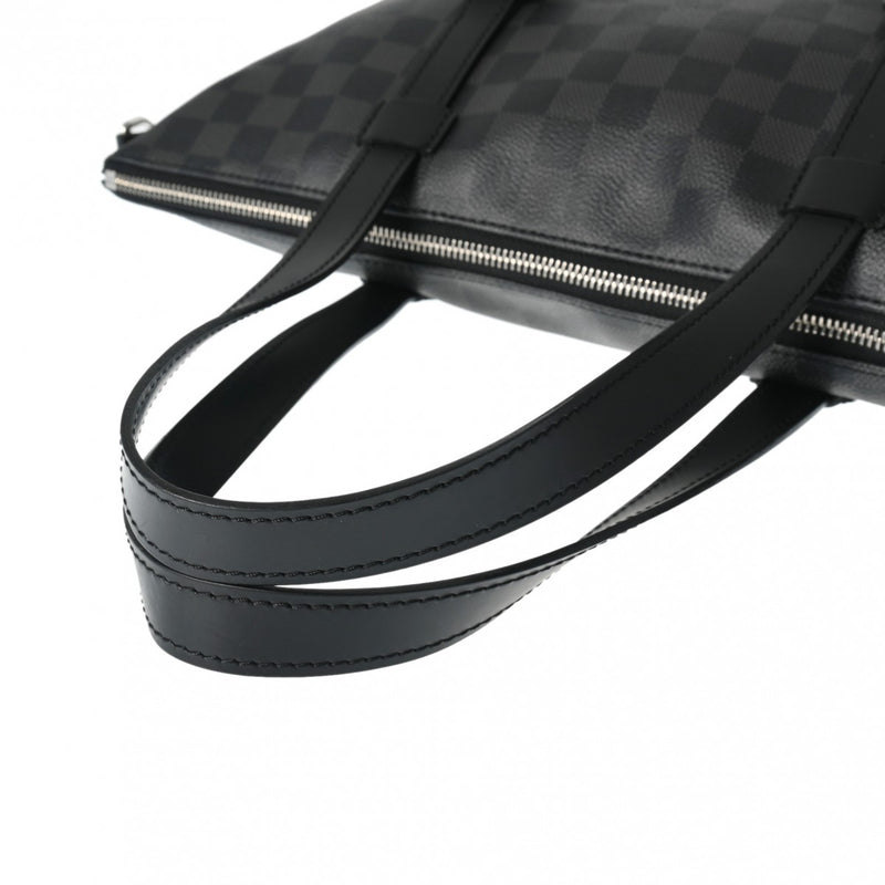 LOUIS VUITTON ルイヴィトン ダミエグラフィット スカイライン 2WAY 黒/グレー N41456 メンズ ダミエグラフィットキャンバス トートバッグ Aランク 中古 銀蔵