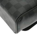 LOUIS VUITTON ルイヴィトン ダミエグラフィット ディストリクトPM NM 黒/グレー N41028 メンズ ダミエグラフィットキャンバス ショルダーバッグ Aランク 中古 銀蔵