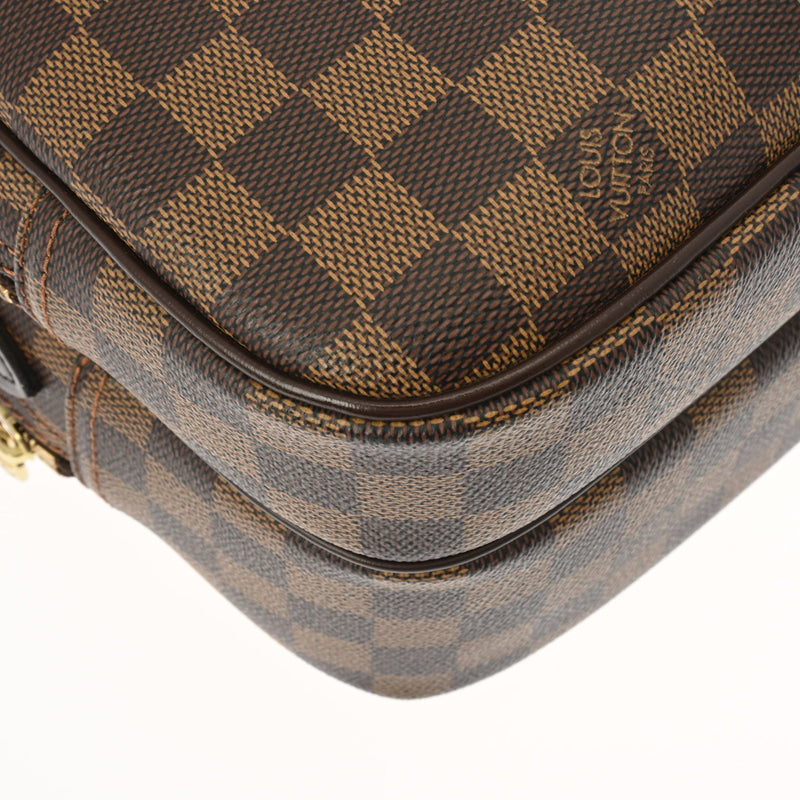 LOUIS VUITTON ルイヴィトン ダミエ リポーター PM SPオーダー ブラウン N45253 ユニセックス ダミエキャンバス ショルダーバッグ Aランク 中古 銀蔵