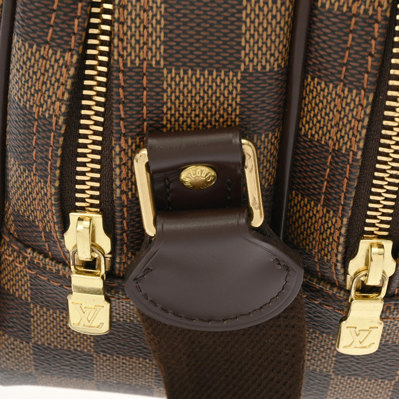 LOUIS VUITTON ルイヴィトン ダミエ リポーター PM SPオーダー ブラウン N45253 ユニセックス ダミエキャンバス ショルダーバッグ Aランク 中古 銀蔵