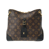 LOUIS VUITTON ルイヴィトン モノグラム オデオンNM PM ブラウン/ノワール M45353 レディース モノグラムキャンバス ショルダーバッグ ABランク 中古 銀蔵