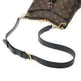 LOUIS VUITTON ルイヴィトン モノグラム オデオンNM PM ブラウン/ノワール M45353 レディース モノグラムキャンバス ショルダーバッグ ABランク 中古 銀蔵