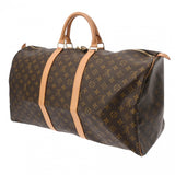 LOUIS VUITTON ルイヴィトン モノグラム キーポル 55 ブラウン M41424 ユニセックス モノグラムキャンバス ボストンバッグ ABランク 中古 銀蔵