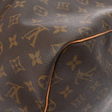 LOUIS VUITTON ルイヴィトン モノグラム キーポル 55 ブラウン M41424 ユニセックス モノグラムキャンバス ボストンバッグ Bランク 中古 銀蔵