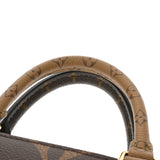 LOUIS VUITTON ルイヴィトン モノグラムリバース オンザゴー EW 2WAYショルダー ブラウン M46653 レディース モノグラムキャンバス ハンドバッグ 新同 中古 銀蔵