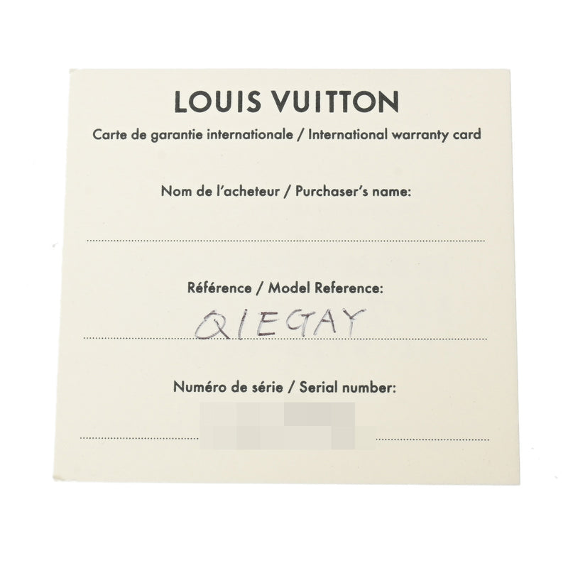 LOUIS VUITTON ルイヴィトン タンブール スピンタイム ダイヤ Q1EGAY メンズ WG/アリゲーター 腕時計 自動巻き Aランク 中古 銀蔵