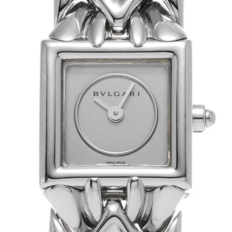 BVLGARI ブルガリ ミニトリカ BJ07 レディース WG 腕時計 クォーツ Aランク 中古 銀蔵