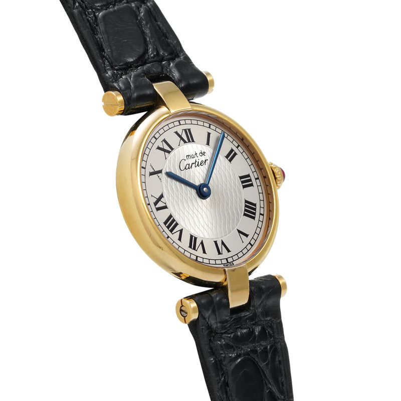 CARTIER カルティエ マスト SM 150周年限定 W1010395 レディース 腕時計 クォーツ Aランク 中古 銀蔵