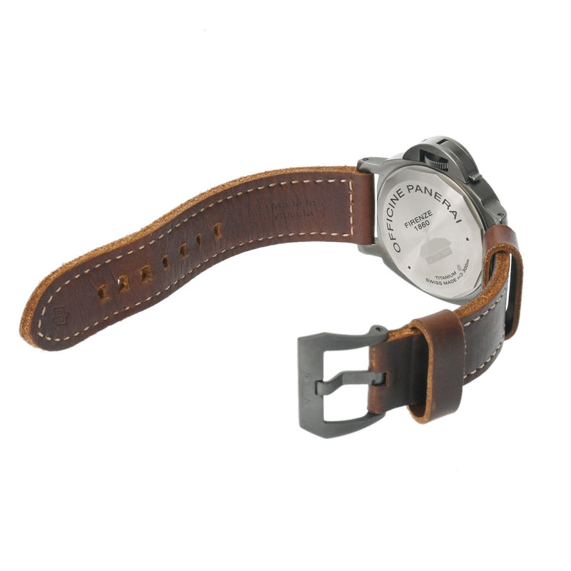 OFFICINE PANERAI オフィチーネパネライ ルミノール 1950 カルフォニア8デイズ PAM00779 メンズ チタン/革 腕時計 自動巻き Aランク 中古 銀蔵