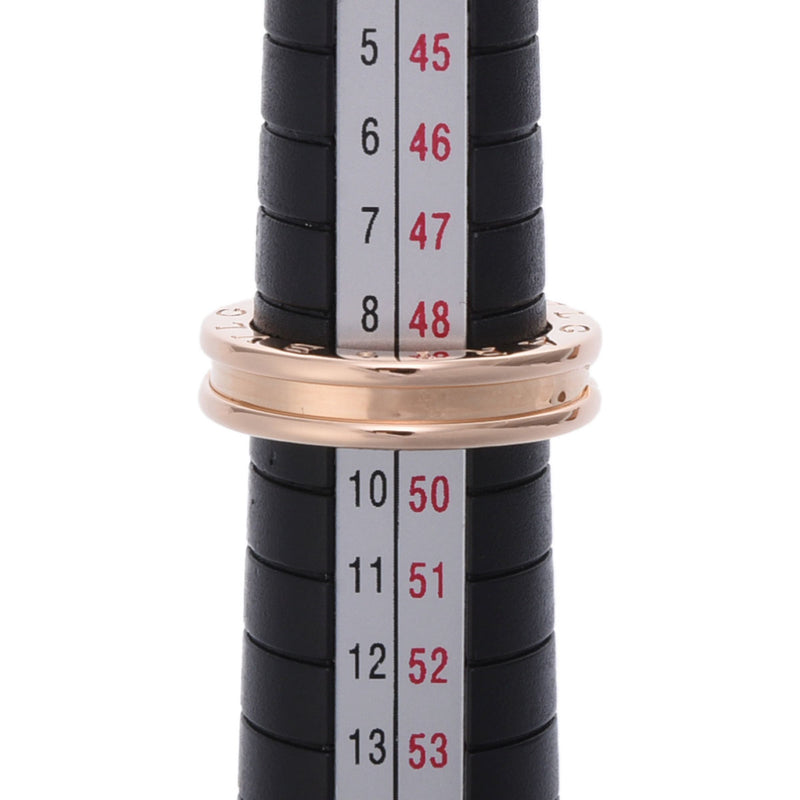 BVLGARI ブルガリ B-ZERO1 XS #49 AN852422 9号 レディース K18ピンクゴールド PG リング・指輪 Aランク 中古 銀蔵