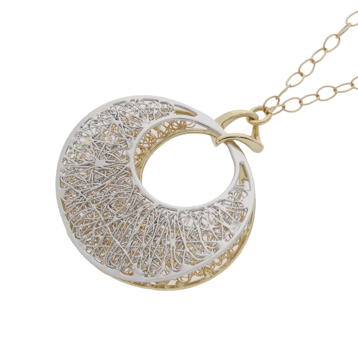 スーパーオロ コンビ メッシュデザイン ペンダントトップ ユニ