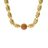 Jorge Heinz ヨルクハインツ サファイア レディース K18イエローゴールド ネックレス Aランク 中古 銀蔵